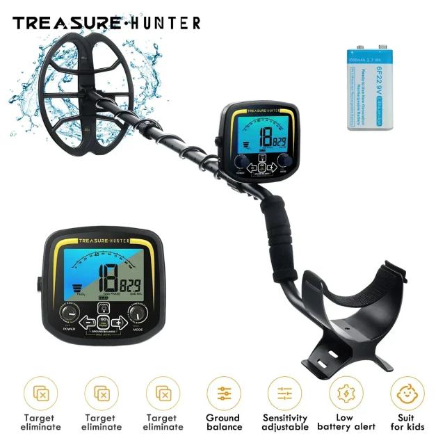 Caçador de Tesouros GX850 Detector de Metais Subterrâneo 11 Polegadas