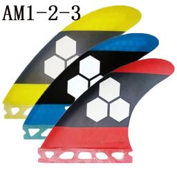 BiLong-Fins Fibra De Vidro, 3-Fin Prancha de Prancha, Material Composto, Cauda Wave, Acessórios Wakeboard, Surf Fins, AM-Size - Image 1