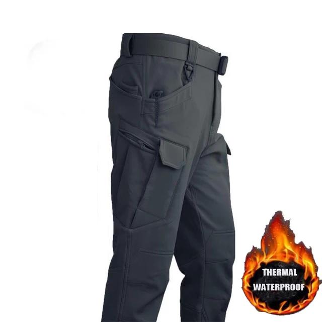 Calças Táticas Impermeáveis para Aventura ao Ar Livre: Ideal para Camping, Caminhadas, Escalada e Pesca no Inverno