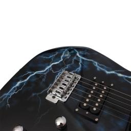 Guitarra Elétrica com Bolsa Strap, Maple Lightning, 6 Cordas, 39 Polegada, 21 Trauts, Necessário, Peças e Acessórios - Image 5