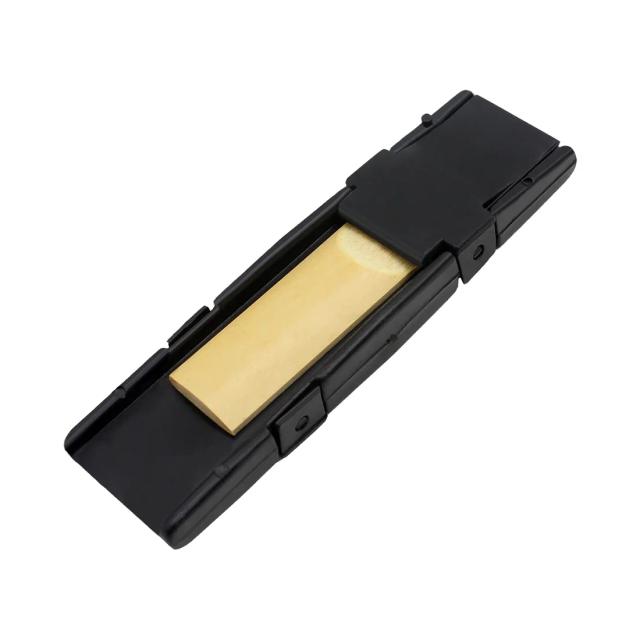 Clip Protetor de Reeds para Saxofone Preto em ABS - Acessório Essencial para Sopros e Instrumentos Musicais
