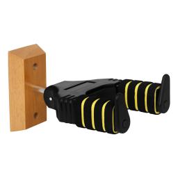 Suporte de madeira maciça para guitarra, suporte de gravidade, suporte de parede de travamento automático para baixo, violino, cavaquinho, acessórios de bandolim - Image 3