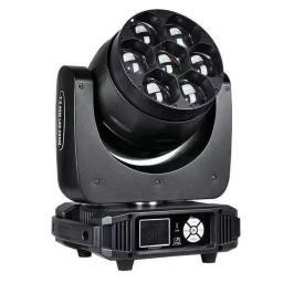 Mini RGBW LED Bee Eye Beam, Lavagem Efeito Zoom, Moving Head Stage Light, Festa de Casamento, 7x40W - Image 2