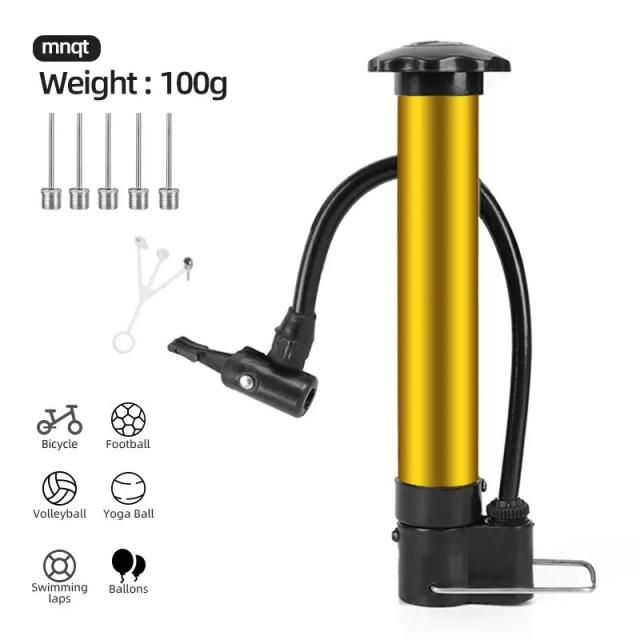 Bomba de Ar Manual Xunting-MTB para Bicicletas com Válvula Schrader - Acessório Ideal para Ciclismo até 80 PSI