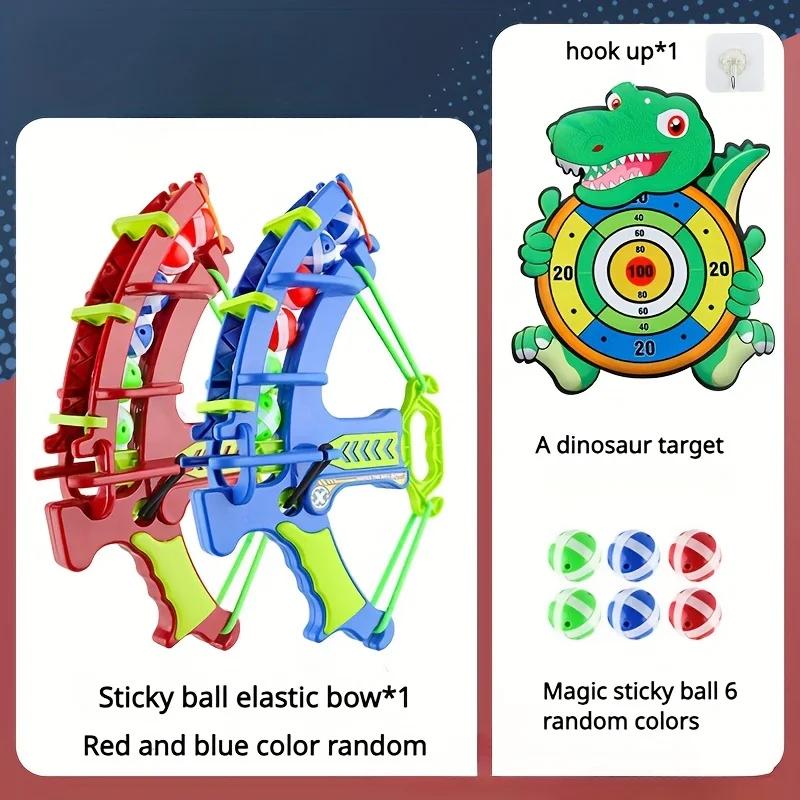 Montessori Lance Esporte Slingshot Alvo Sticky Ball Dartboard Basketball Board Games Educacional Jogo das crianças ao ar livre brinquedo - Image 1