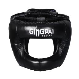 Profissional adulto das mulheres dos homens kick boxing sanda mma capacete proteção completa para proteger nariz livre feixe de combate engrenagem de cabeça de rosto inteiro - Image 3