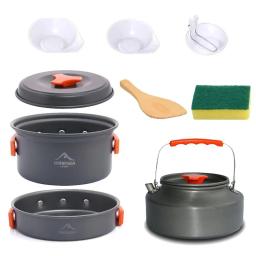 Widesea-Outdoor Camping Tableware Set, Panelas, Panelas, Pratos turísticos, Bowler, Equipamento de cozinha, Equipamento, Utensílios, Caminhadas, Piquenique, Viagem - Image 1