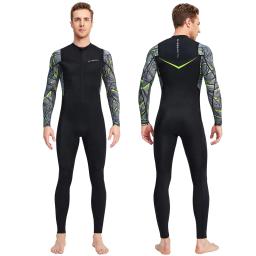Homens Mergulho Terno À Prova Fria Protetor Solar Snorkeling Surf Swimsuit com Zíper Elástico Anti-scratch Respirável Outdoor Acessórios - Image 5