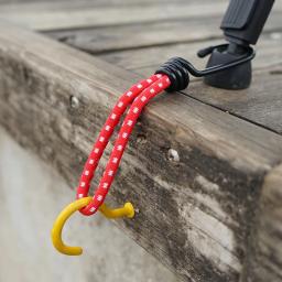 Fivela elástica para barraca de acampamento ao ar livre, 15cm, fivela fixa, com gancho, acessórios do teto - Image 2