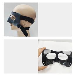 Máscara Facial de Basquete Leve Ajustável, Protetor de Capa Facial, Face, Nariz Guarda para Futebol, Karatê, Ginásio, Exercício, Futebol - Image 6