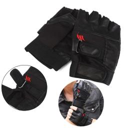 Luvas De Couro Para Homens, Levantamento De Peso, Exercício De Ginástica, Treinamento, Esporte Fitness, Carro Esportivo - Image 3