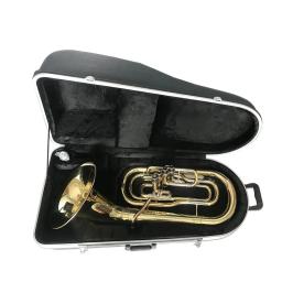 Seasound OEM Barato Alta Qualidade Ouro 4 Pistões Marching Instrument Eufónio JYMEP734 - Image 3