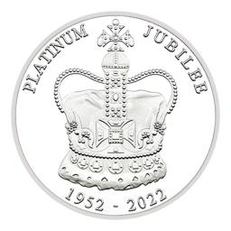 Moeda Comemorativa Rainha Elizabeth II, Prata, Artesanato em Metal, Coleção Presente - Image 4