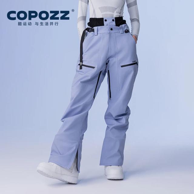Copozz Calças de Esqui 3L Masculino/Feminino Impermeável e Térmica