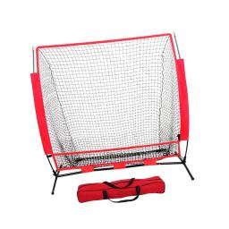 Portátil Baseball Softball Net, Backstop Training Aid, Prática Net para Fielding Baseball, 5ft x 5ft - Image 1