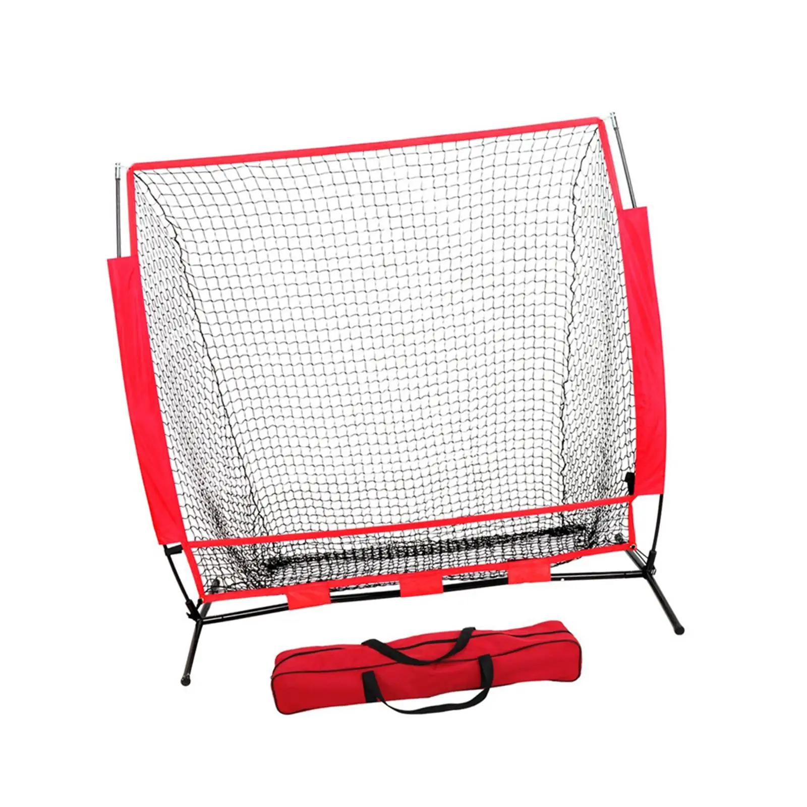 Portátil Baseball Softball Net, Backstop Training Aid, Prática Net para Fielding Baseball, 5ft x 5ft - Image 1