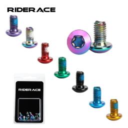 12pçs parafusos torx de rotor de freio a disco de bicicleta t25 m5x9mm, parafusos de fixação de bicicleta de estrada de aço inoxidável, acessório colorido de ciclismo, peça mtb - Image 1