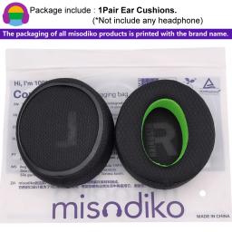 Misodiko-substituição almofadas para sennheiser hd 458bt/450bt/400s/350bt, atualizado - Image 2