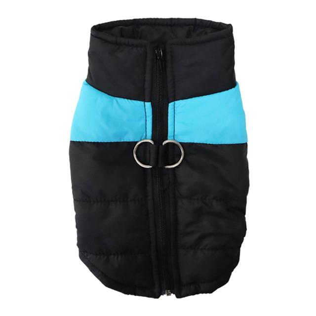 Jaqueta Impermeável Acolchoada para Cães de Todos os Tamanhos - Ideal para Inverno, Estilo e Conforto para Pugs, Chihuahuas e Buldogues Franceses