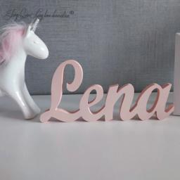 Etiqueta de nome de madeira, letras personalizadas, decoração de quarto infantil, presente de bebê, sinal de porta de chá de bebê, primeiro nome - Image 3
