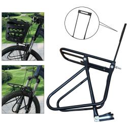 Suporte de bagageiro dianteiro de bicicleta, acessórios de transporte, para ciclismo, touring, mountain bike, equitação, para adulto - Image 3