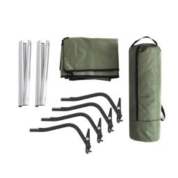 Cama dobrável ultra leve, Liga de alumínio, Cama marcha ao ar livre, Cama Oxford Cloth Camping - Image 6