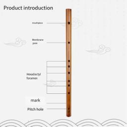 Meibet-Tune Flauta De Bambu, Instrumento Musical Nacional, Mini Piccolo, Saco De Veludo, Dropship-Chave - Image 2