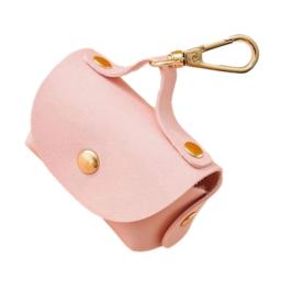 Suporte para saco cocô animal estimação, à prova d'água, pu, dispensador saco cocô cachorro, caminhada ar - Image 5