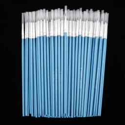 100 pacotes de pincéis de pintura de detalhes finos em miniatura, kits de pincéis de artesanato de arte para desenho - Image 2