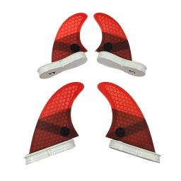 Prancha Quad Fins para Surf, M + GL, UPSURF, FCS, Desempenho 2 Fins, Honeycomb, Fibra de vidro, Surf Fins, 4 cores - Image 2