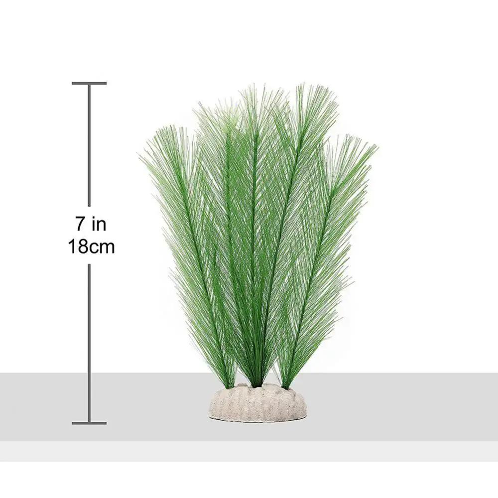 Grama artificial para aquário, aquário, planta aquática, decoração paisagística, plantas subaquáticas, ornamento de ervas daninhas, 28 cm, 40cm, 1 pc, 3pcs - Image 1