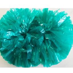 Cheerleading Pom Pom, Grama Plástica Verde, Plástico Roxo, Rosa Platic - Image 2