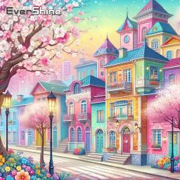 EverShine-Pintura Diamante de Phoenix, Full Praça Strass, Mosaico Animal, Novo Bordado, Aurora, Presente Personalizado, 2024 - Image 1