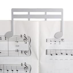 Clipe para livro música, suporte para página, clipe para piano, partitura, partitura - Image 2