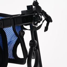 Ajustável Pet Walk Booster com Hind Legs Bracket, auxílio de reabilitação para cão e gato, ferido e fraco carro - Image 6