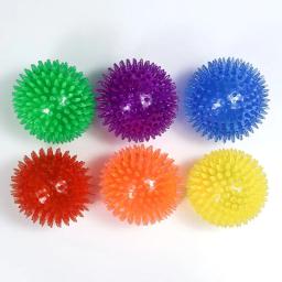 Squeaky Sound Pet Toy Ball, Brinquedos de Limpeza de Dentes, Três Modelos para Cães Pequenos, Médios e Grandes, Pacote de 6 Acessórios para Cães - Image 6