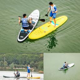 Inflável Sup Board com bomba, Stand Up Paddle Board, Corrida de PVC para esportes aquáticos ao ar livre - Image 4