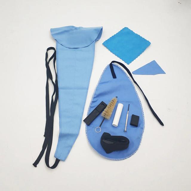 Kit Completo de Limpeza para Saxofone e Instrumentos de Sopro com Graxa de Cortiça e Ferramentas de Manutenção