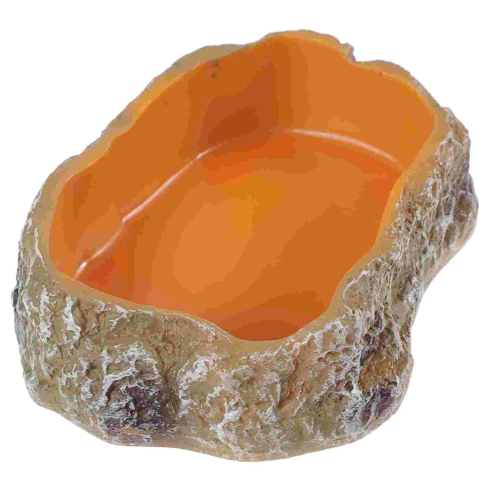 Prato De Vidro Terrário, Alimentação De Água, Alimentos, Pet Terrário, Tartaruga De Lagartixa, Anfíbios Rocha, Mealworm, Tartaruga, Répteis - Image 1