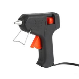 20w elétrica do agregado familiar mini pistola de cola quente com suporte calor industrial arma excelente fixação para diy artesanato artes reparação ferramenta - Image 2