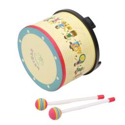 Wooden Floor Drum Percussion Instrument, 2 Marretas para Crianças e Crianças, Game, Gathering Club, Carnaval, 8" - Image 4