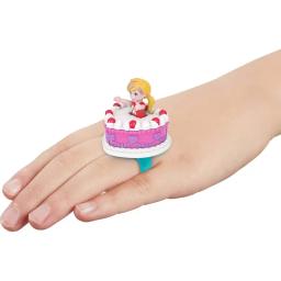 Nova boneca surpresa polly pocket 80th aniversário celebração caixa brinquedo conjunto presentes para meninas - Image 4