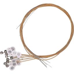 7 10 16 19 21 24 cordas lira harpa conjunto de cordas substituição corda metal clássico instrumento musical accessorie - Image 1