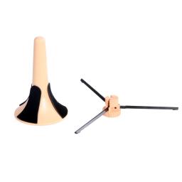 Tripé destacável do instrumento do sopro, suporte do suporte do clarinete, portátil do apoio, peso leve, material plástico, suporte do instrumento de sopro - Image 1