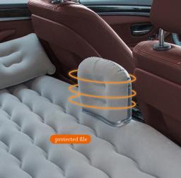 EAFC Car Travel Colchão, Cama inflável, Camping Car amping Mat, Colchão para dormir, Acessórios do carro - Image 2