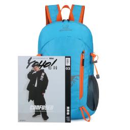 Impermeável dobrável mochila de viagem, grande capacidade, portátil, esportes, ao ar livre, montanhismo, mesmo estilo, homens e mulheres, nova moda - Image 2