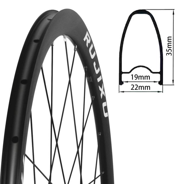 Rujixu 700c Conjunto de Roda de Bicicleta de Estrada Freio a Disco Liga de Alumínio 6 Linguetas 12s