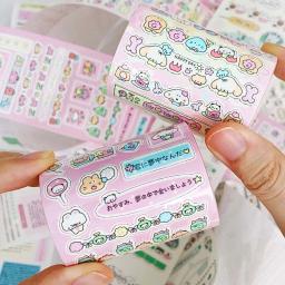 Wakawaka fita adesiva tudo bonito scrapbooking fita adesiva diário planejador adesivos para artes diy artesanato álbum - Image 6