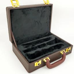 Estojo, caixa, bolsa de couro para clarinete Bb - Image 2
