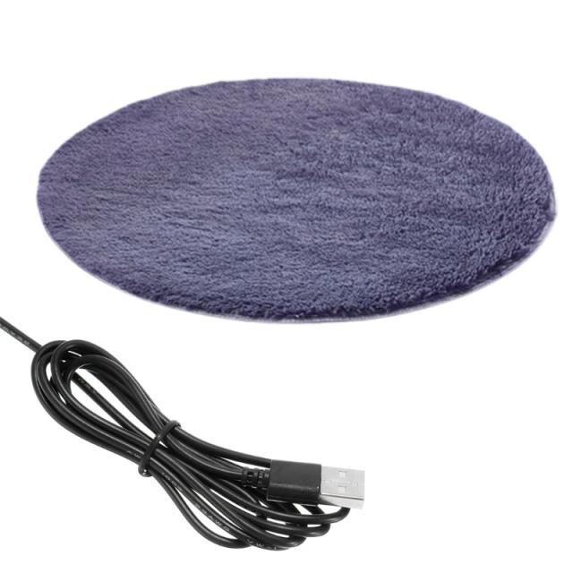 Cama aquecida elétrica para gatos com carregamento USB - Cobertor ideal para viagens